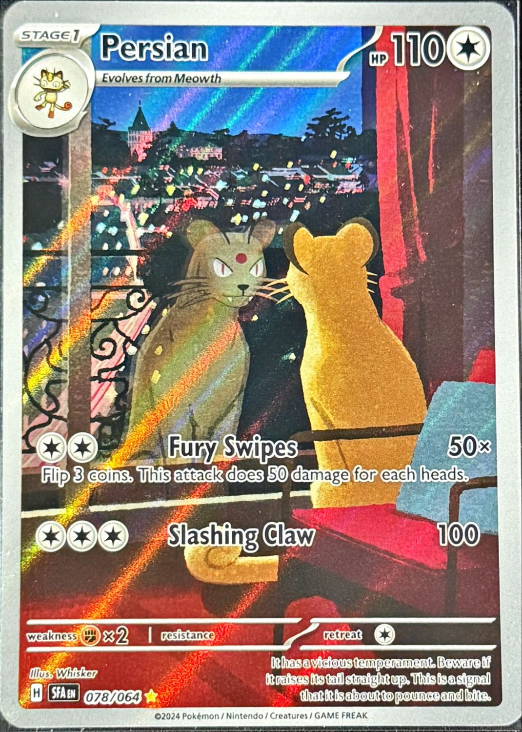 Persian 078/064 IR (Shrouded Fable) Persian 078/064 IR (Shrouded Fable)