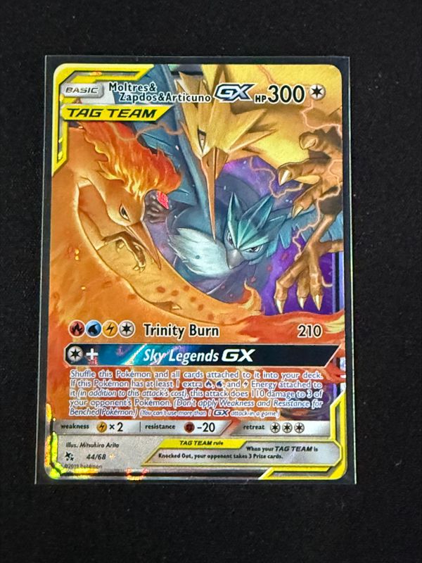Moltres, Zapdos, Articuno GX 44/68 Moltres, Zapdos, Articuno GX 44/68