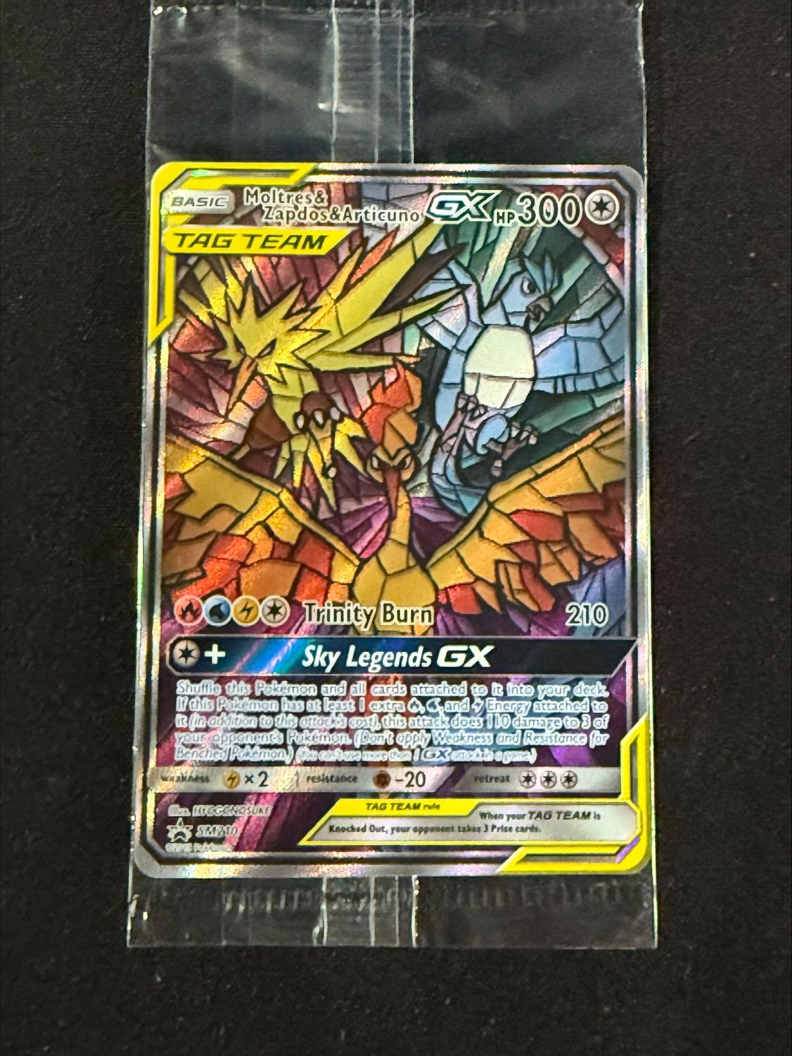Moltres, Zapdos, Articuno GX SM210 Promo Sealed Moltres, Zapdos, Articuno GX SM210 Promo Sealed
