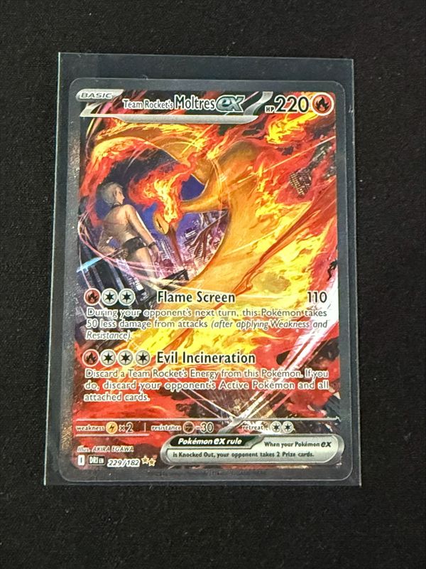 Team Rockets Moltres 229/182 SIR (Destined Rivals) Team Rockets Moltres 229/182 SIR (Destined Rivals)
