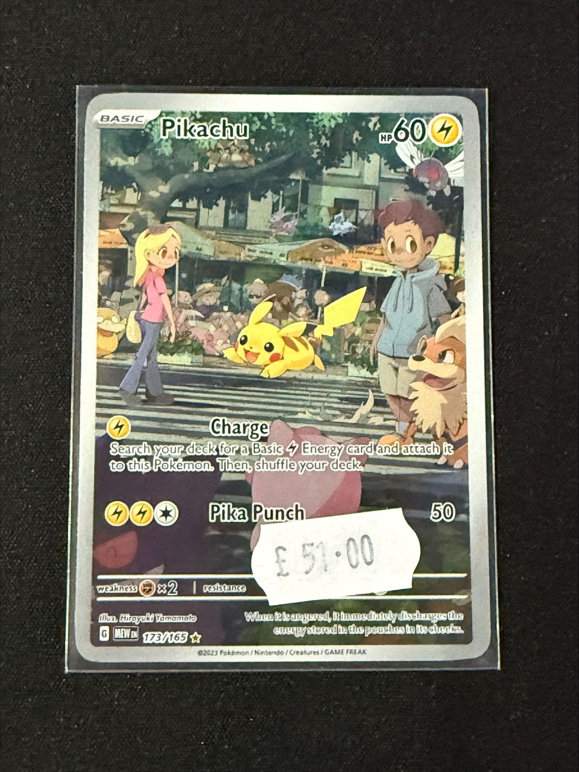 Pikachu 173/165 (S and V 151) Pikachu 173/165 (S and V 151)