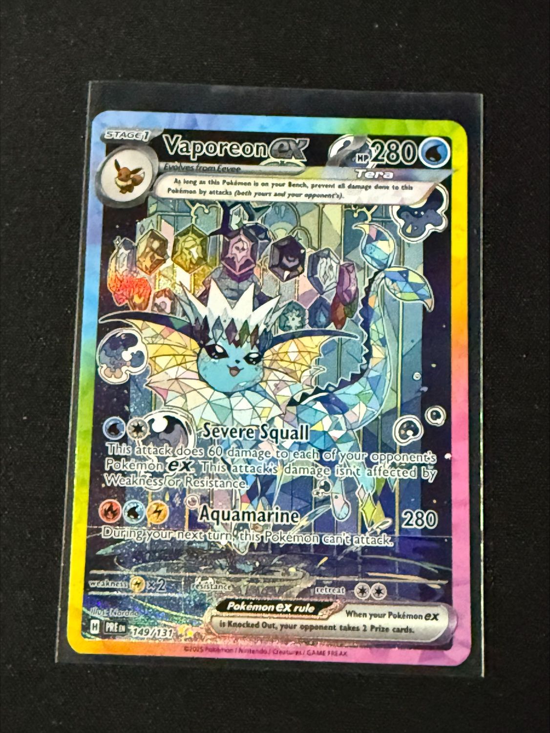 Vaporeon EX 149/131 SIR Vaporeon EX 149/131 SIR