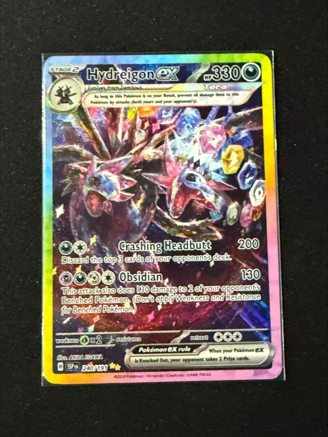Hydreigon EX 240/191 SIR (Surging Sparks)