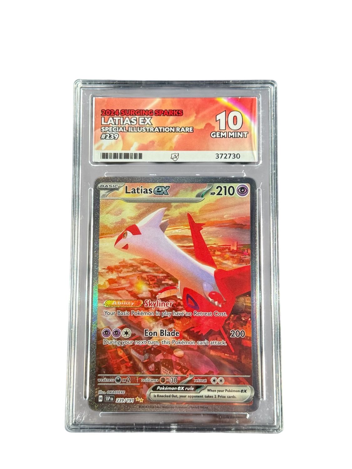 Latias EX 239/191 Ace 10