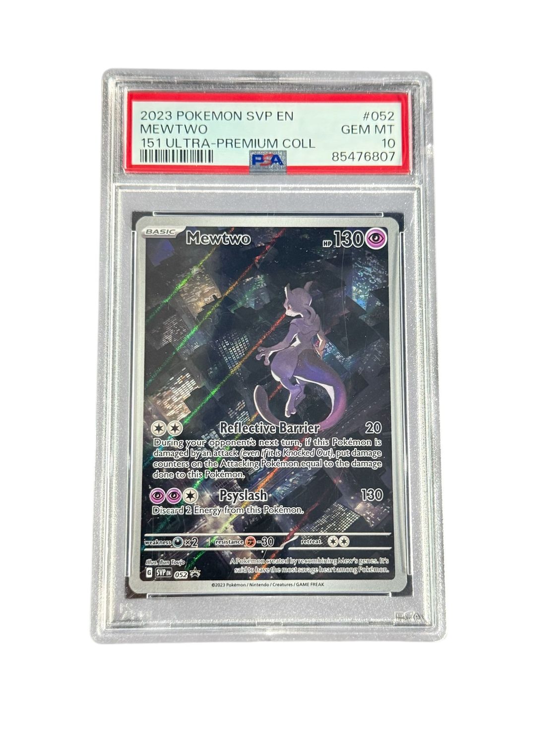 Mewtwo 052 Promo PSA 10 Mewtwo 052 Promo PSA 10