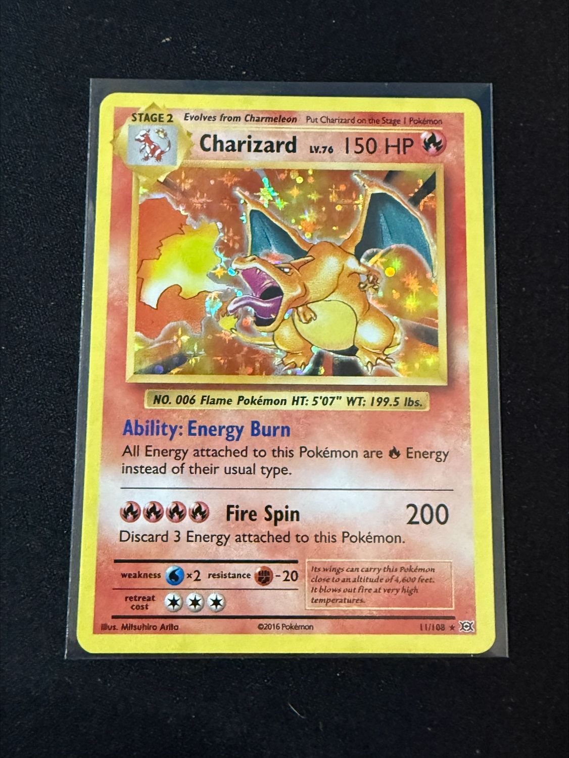 Charizard 11/108 (evolutions)