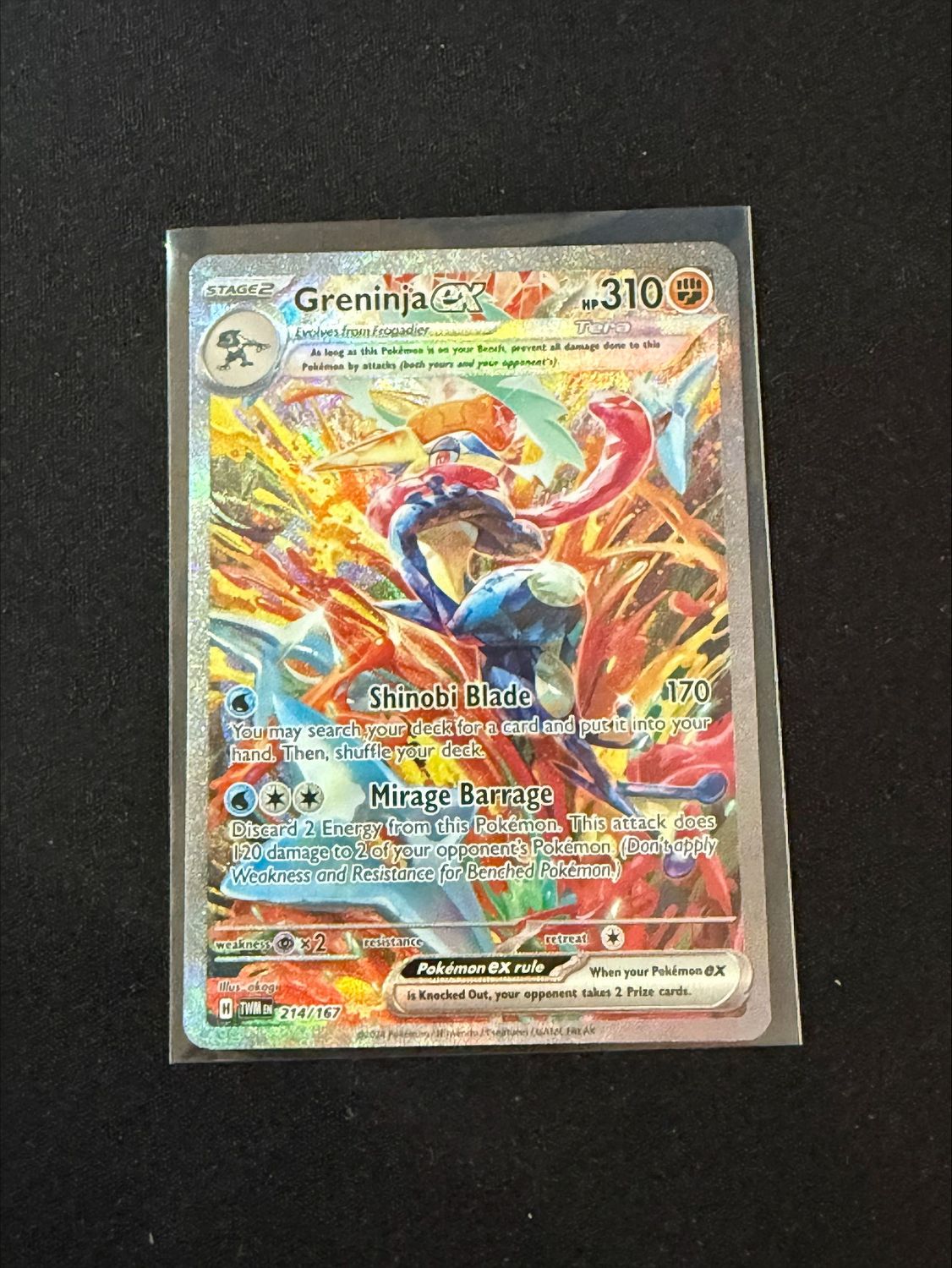 Greninja EX 214/167