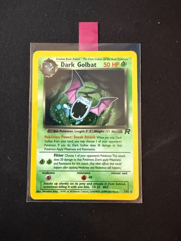 Dark Golbat Holo 7/82