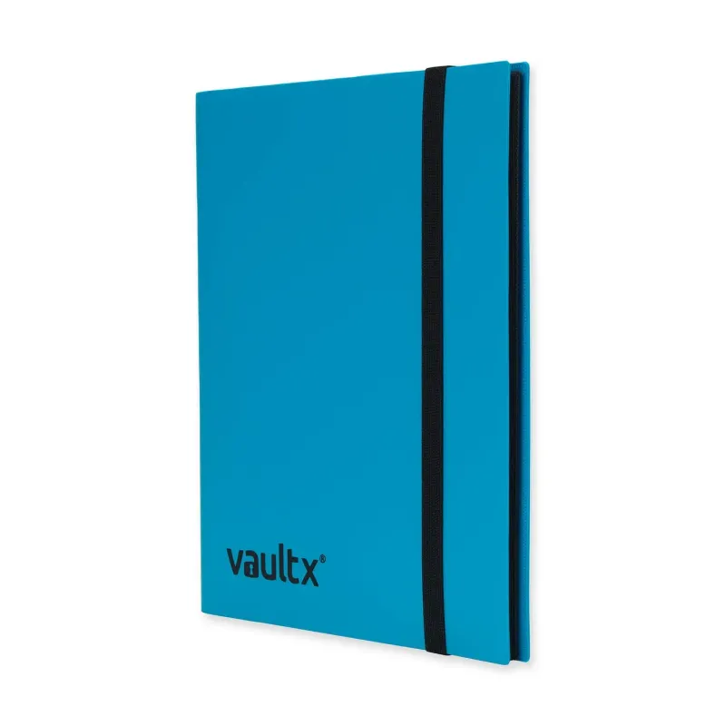Vault X 9 Pocket Strap Binder (Blue)