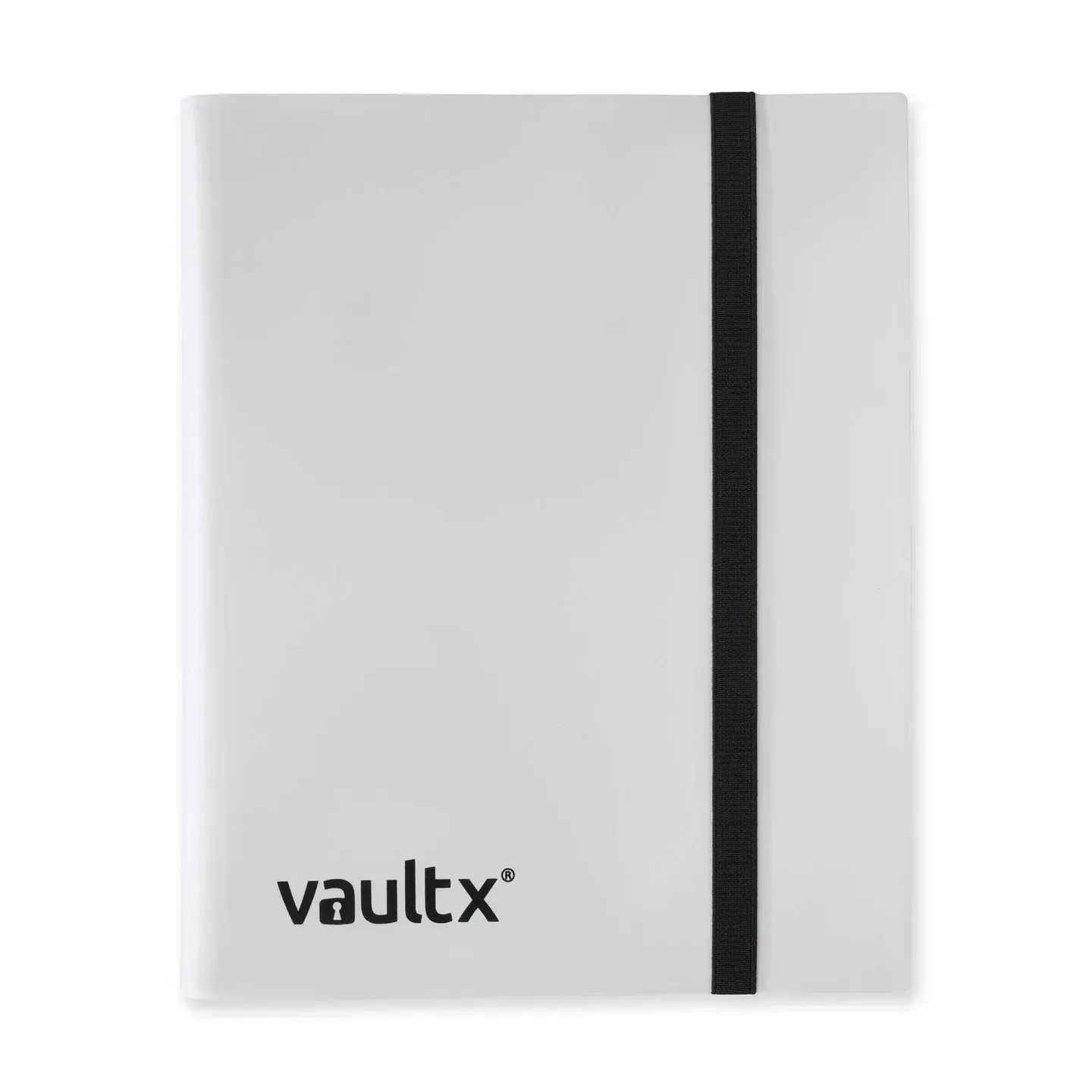 Vault X 9 Pocket Strap Binder (White)