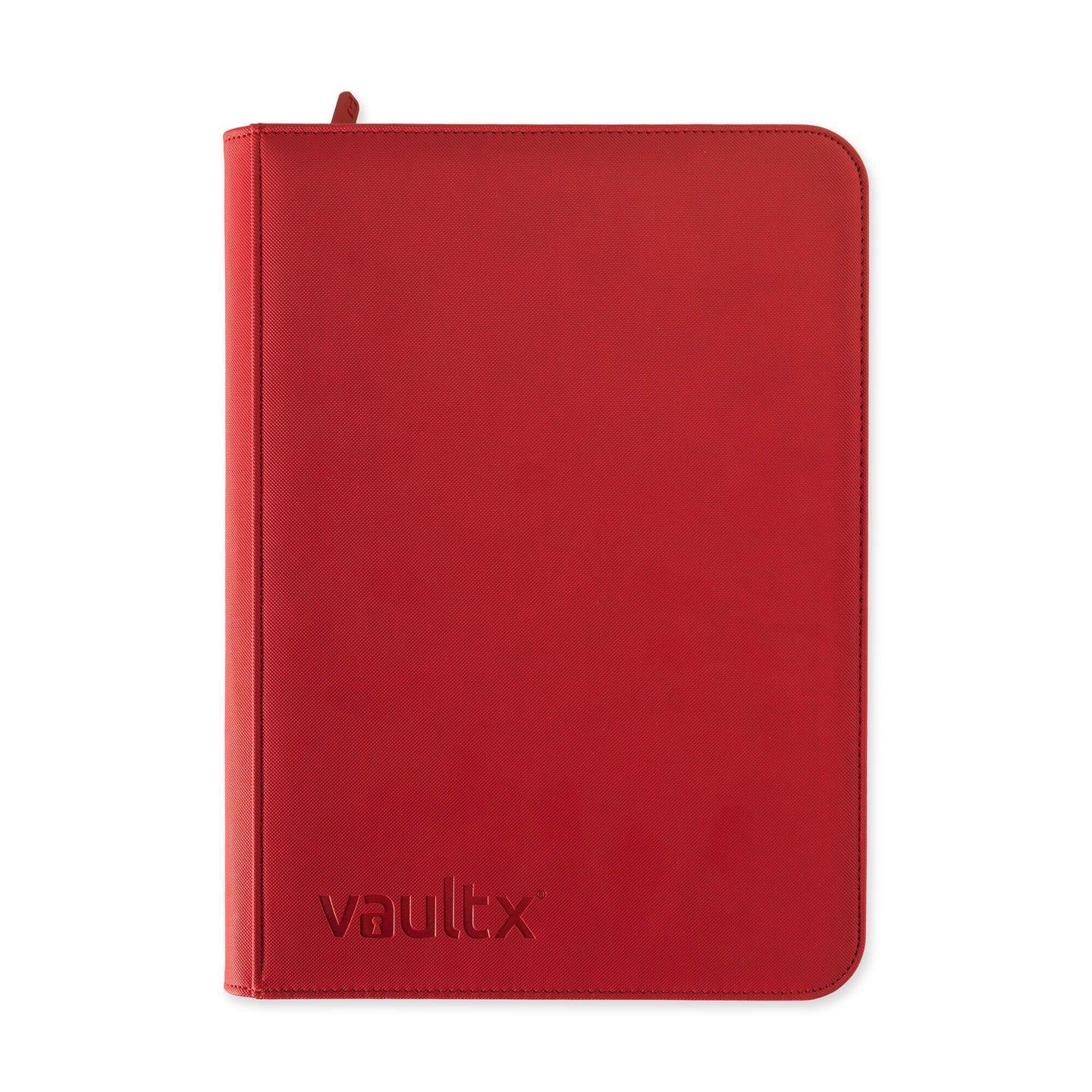 Vault X EXO-TEC 9 Pocket Binder (Fire Red)