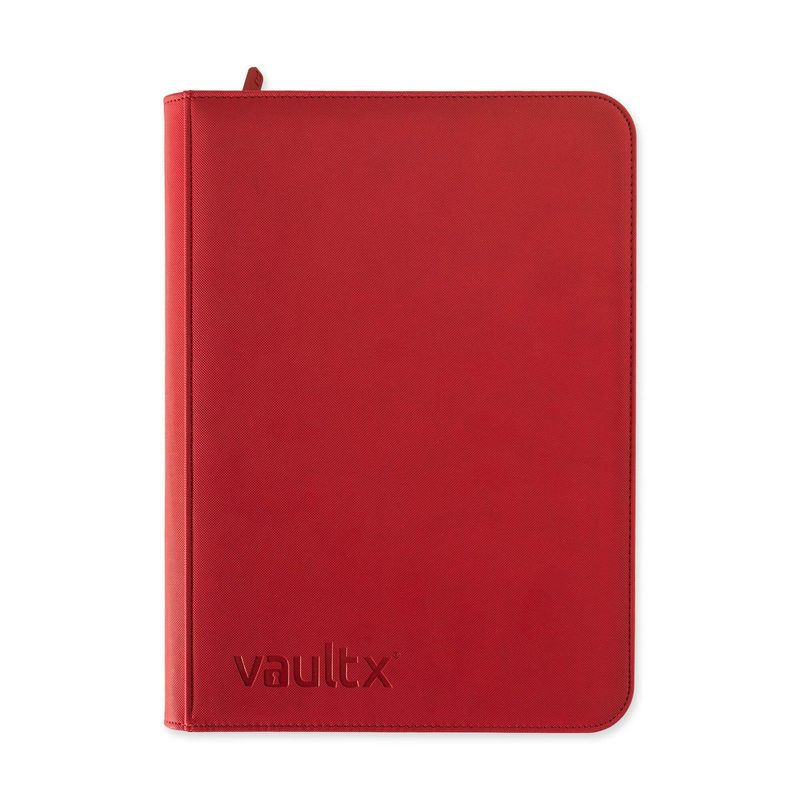 Vault X EXO-TEC 9 Pocket Binder (Fire Red)