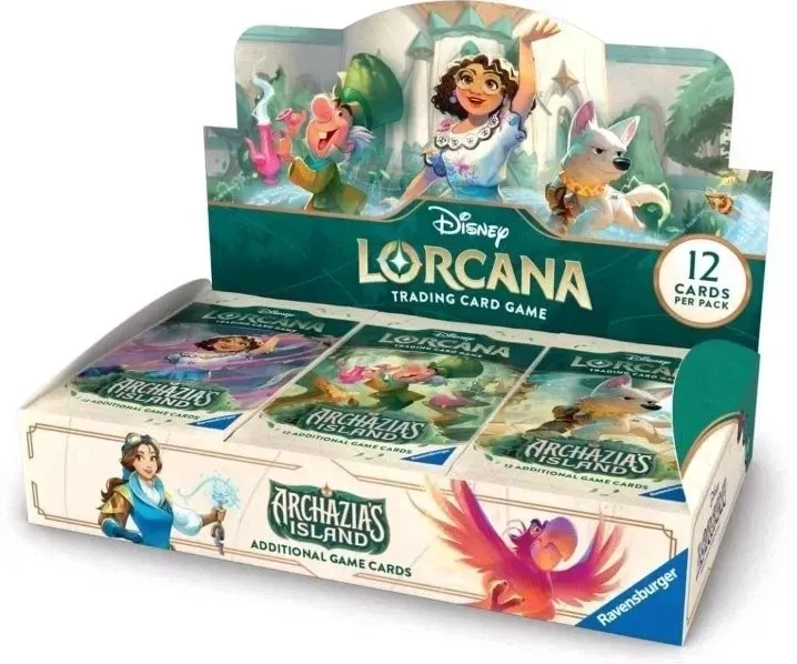 Disney Lorcana TCG - Archazia's Island Booster Box New and Sealed Disney Lorcana TCG - Archazia's Island Booster Box New and Sealed