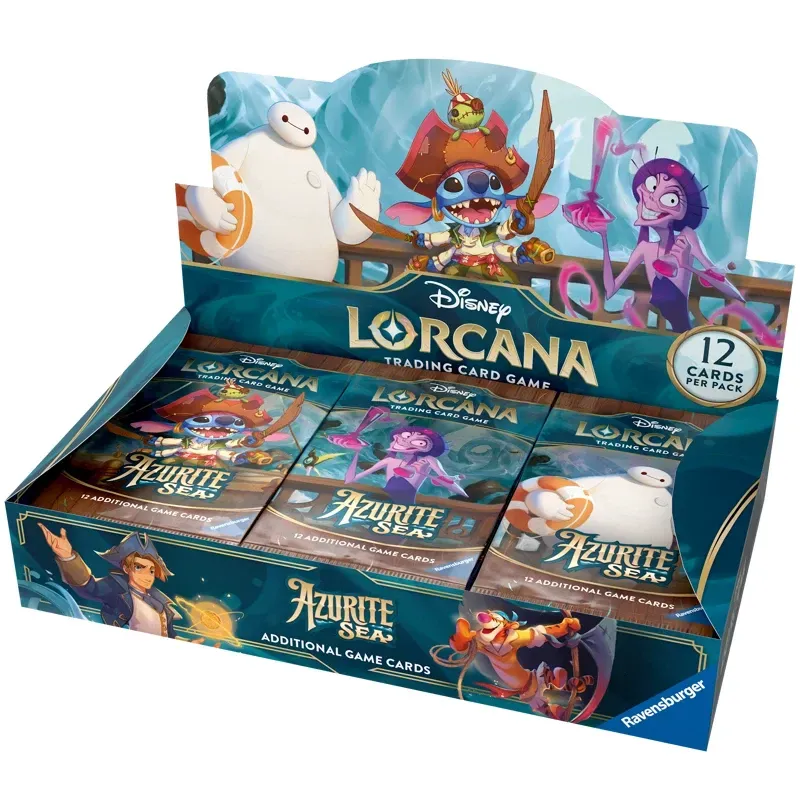Disney Lorcana TCG: Azurite Sea - Booster Box NEW & SEALED Disney Lorcana TCG: Azurite Sea - Booster Box NEW & SEALED