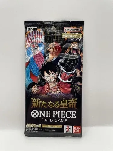 One Piece OP-09 Japanese booster pack x3