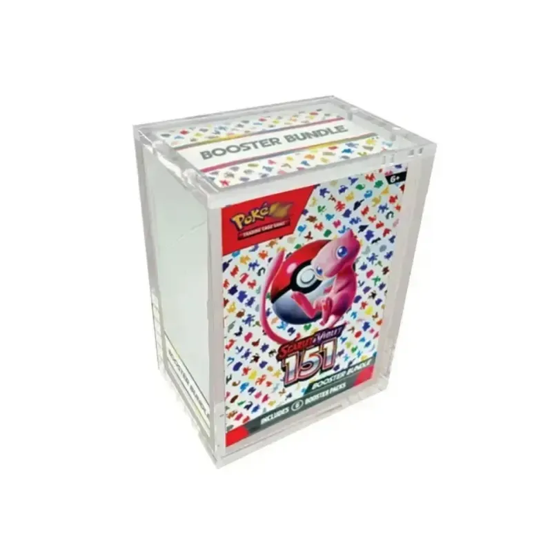 Pre order Booster Bundle Acrylic Case