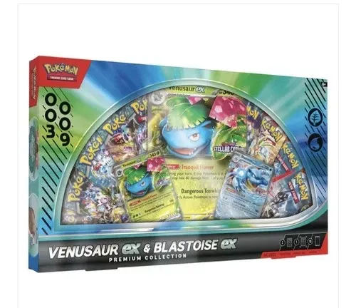 venusaur blastoise ex premium collection