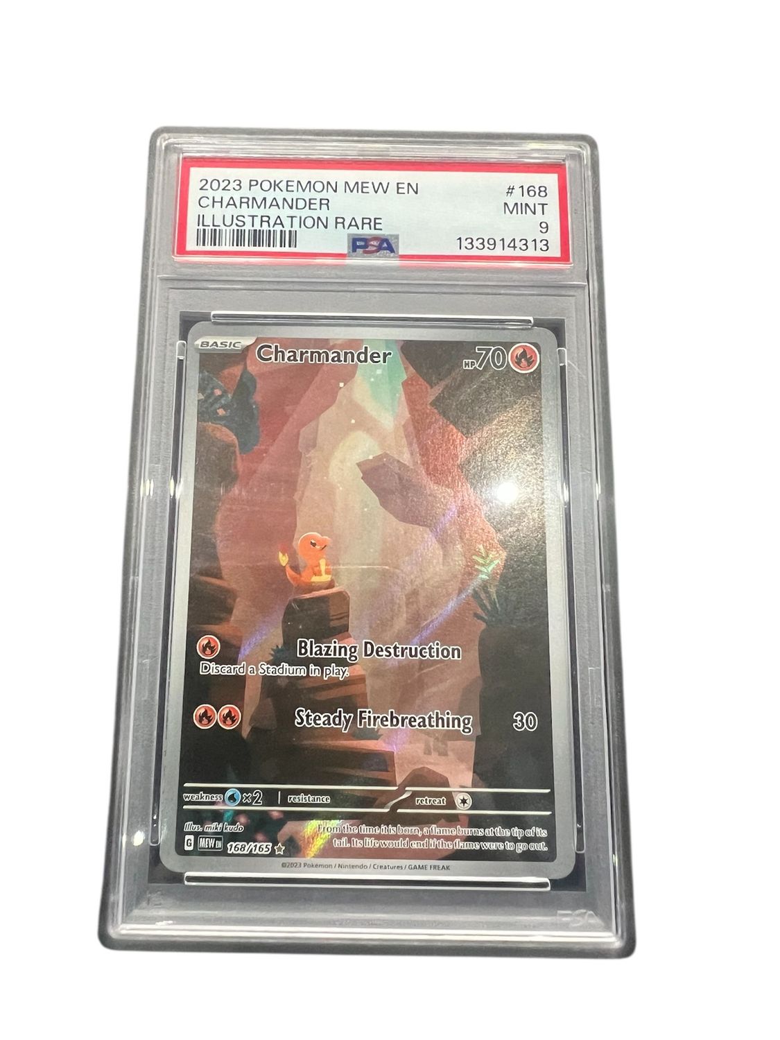 Charmander psa 9 slab