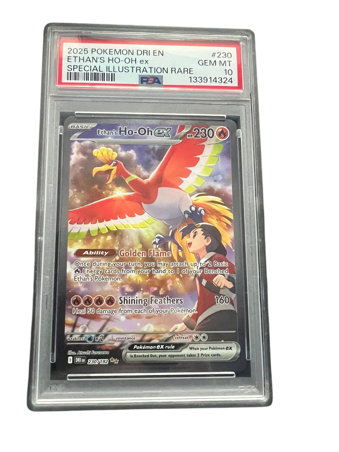 Ethan's ho-oh ex 230/182 psa 10