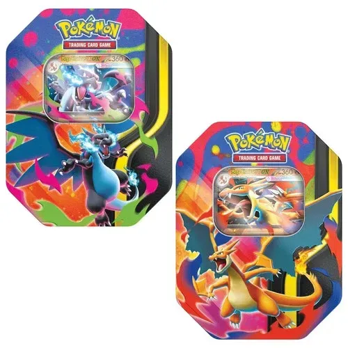 Live opened only Charizard X or Y Tin x1