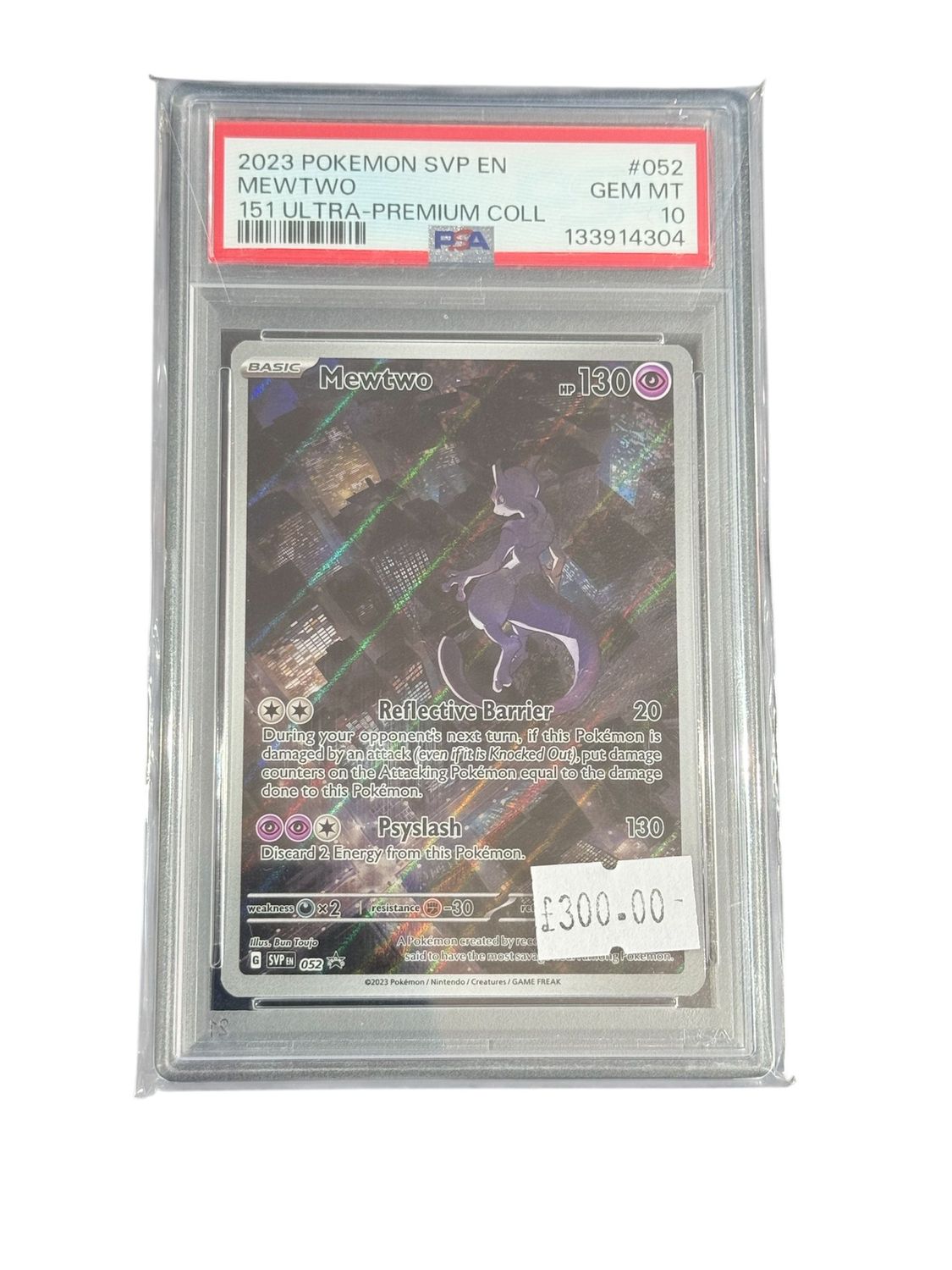 MewTwo Promo 052 PSA 10