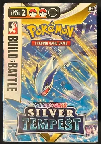 Silver Tempest Build and Battle (four Booster packs plus promo card)