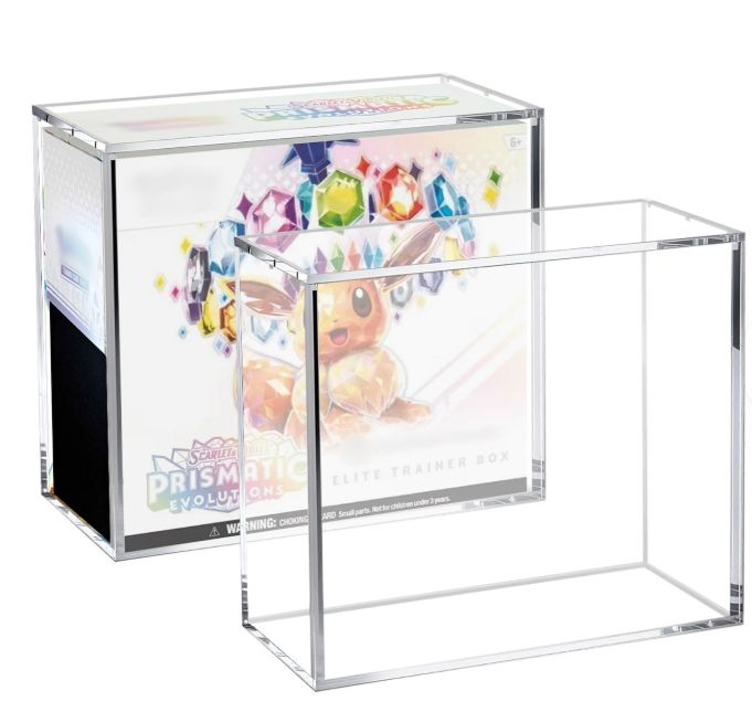Pre order New Upgraded ETB Acrylic Cases