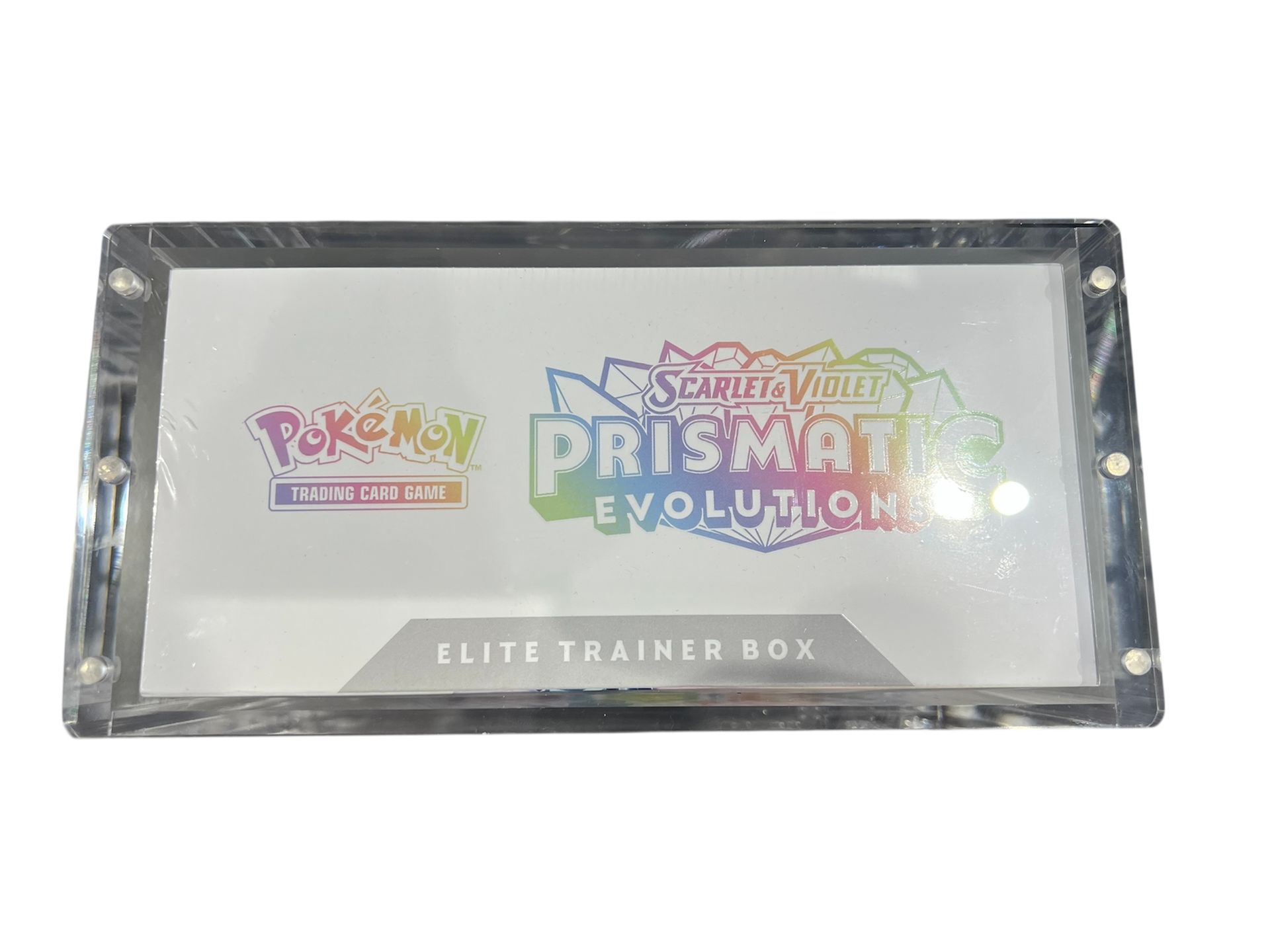 Upgraded ETB Acrylic Case