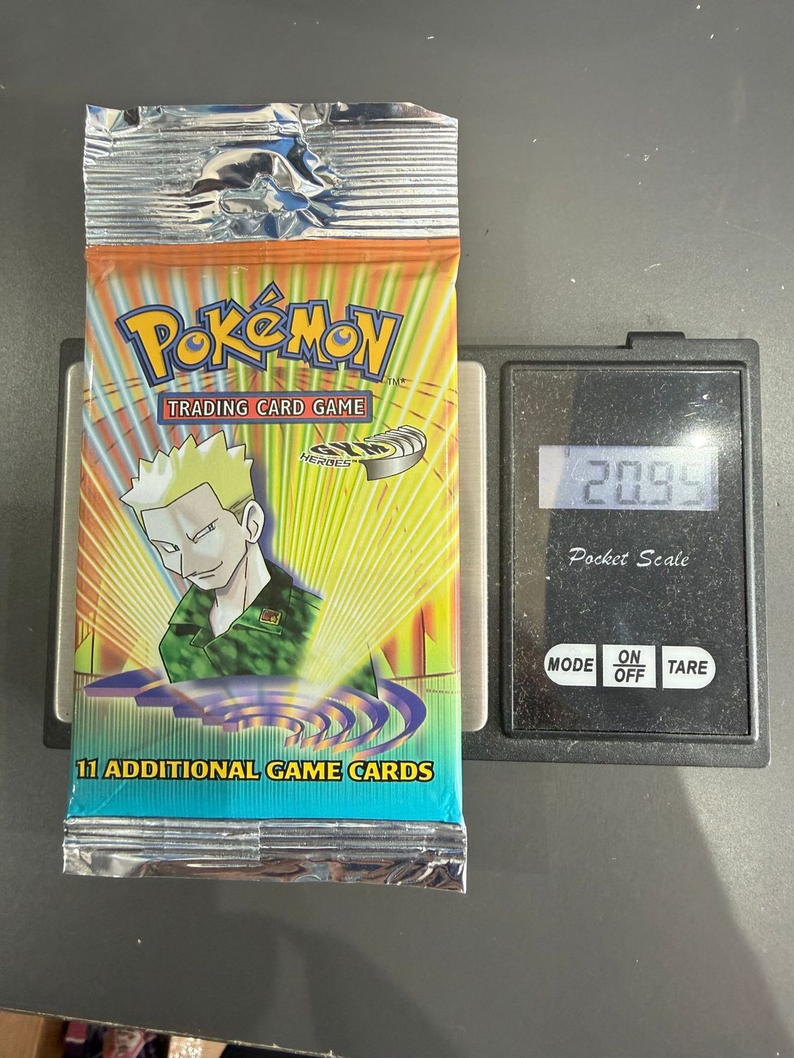 Gym hero's booster pack (20.95g)