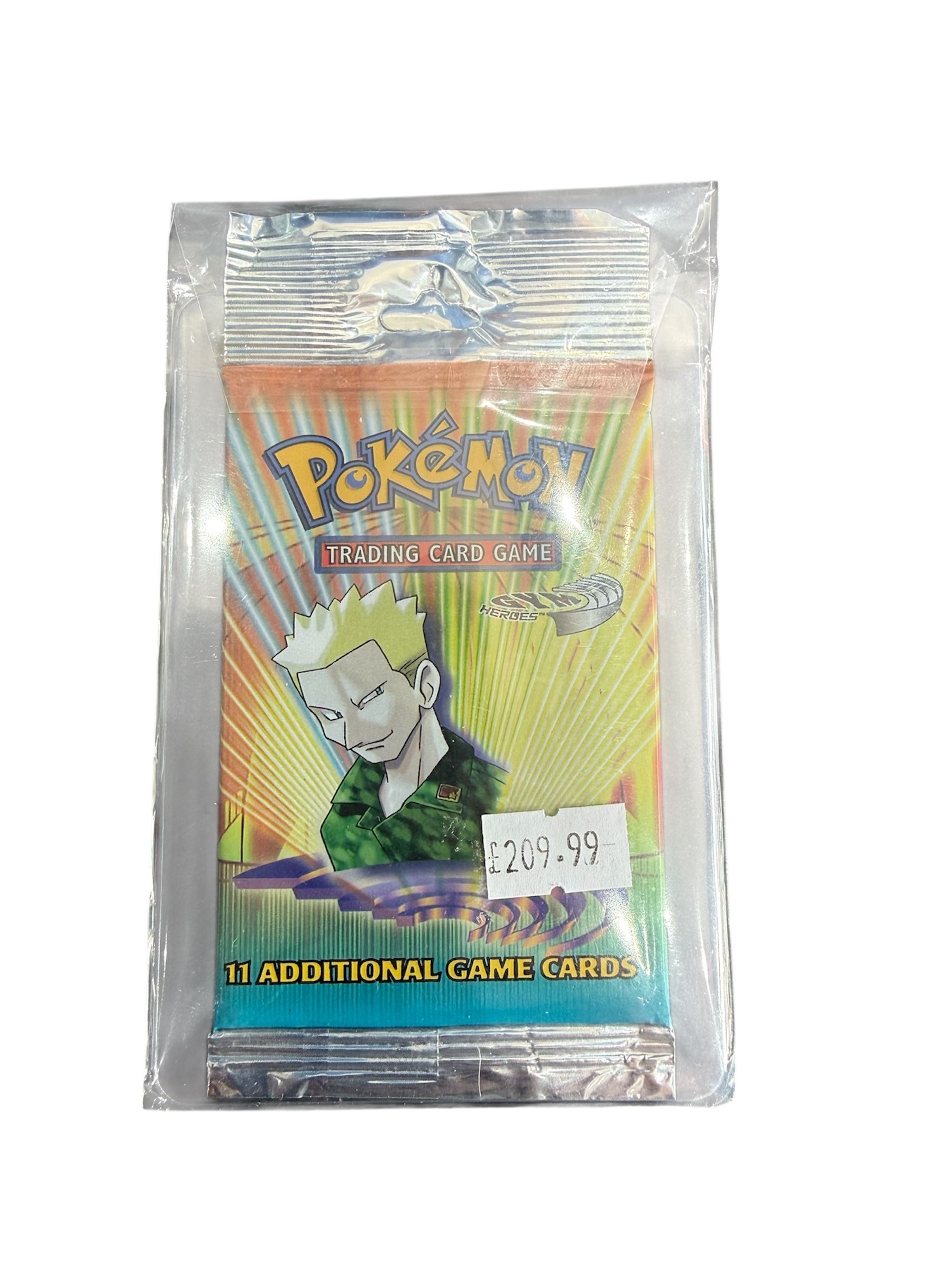 Gym hero's booster pack (20.95g)
