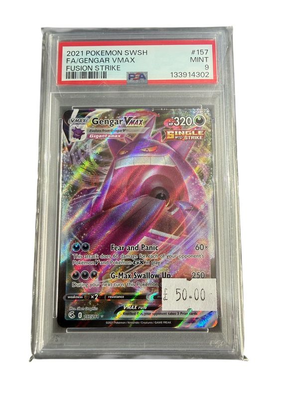 Gengar VMAX 157/264 PSA 9