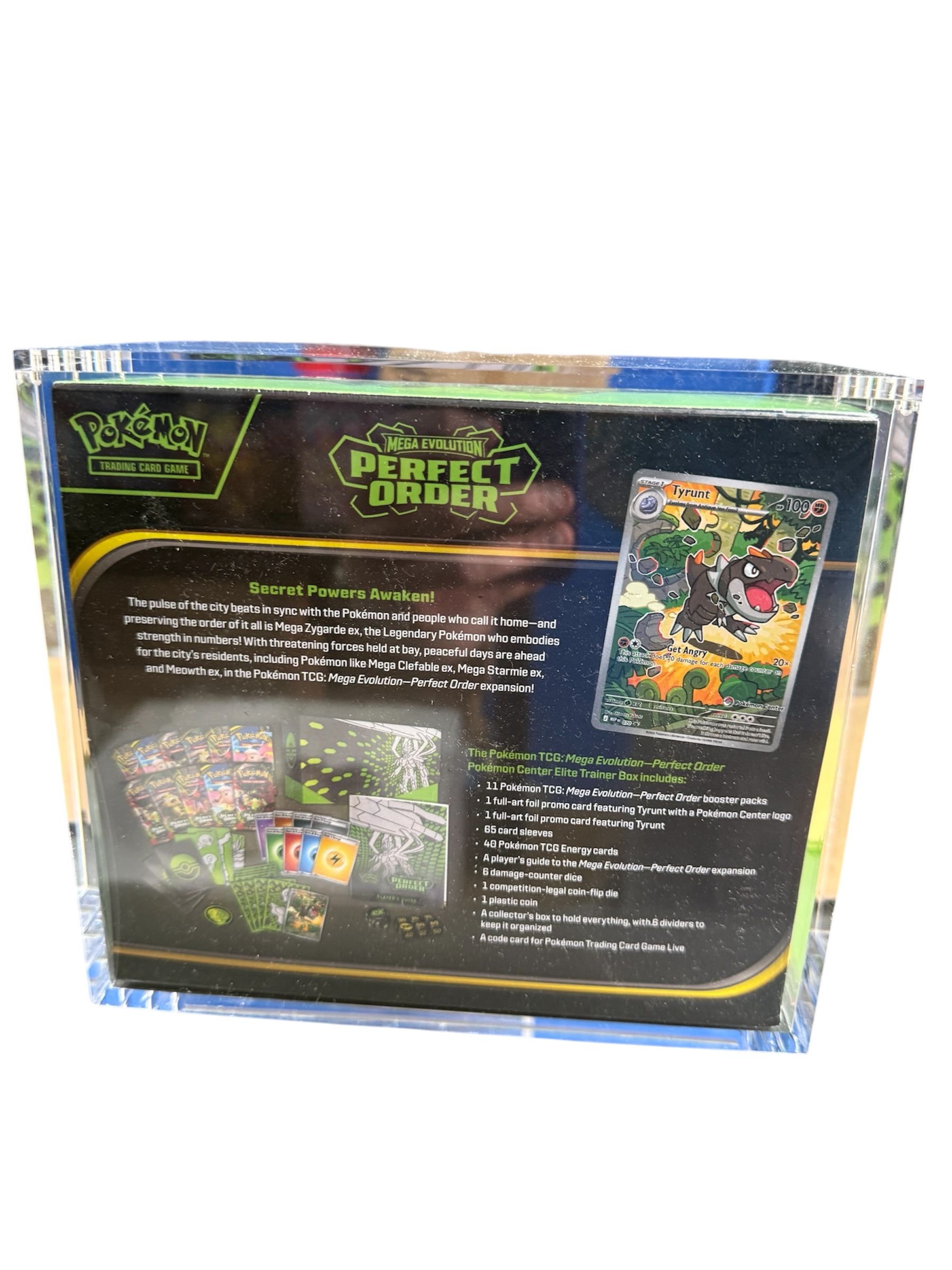 Perfect Order (Pokémon centre) ETB Comes with Acrylic Case