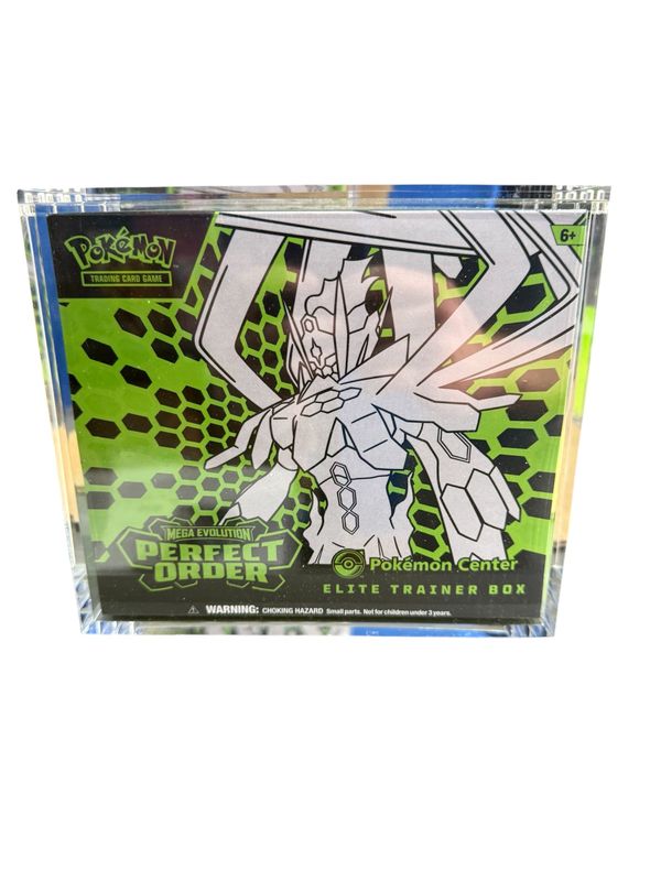 Perfect Order (Pokémon centre) ETB Comes with Acrylic Case