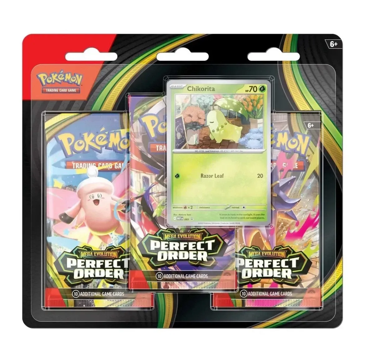 Perfect order triple blister
