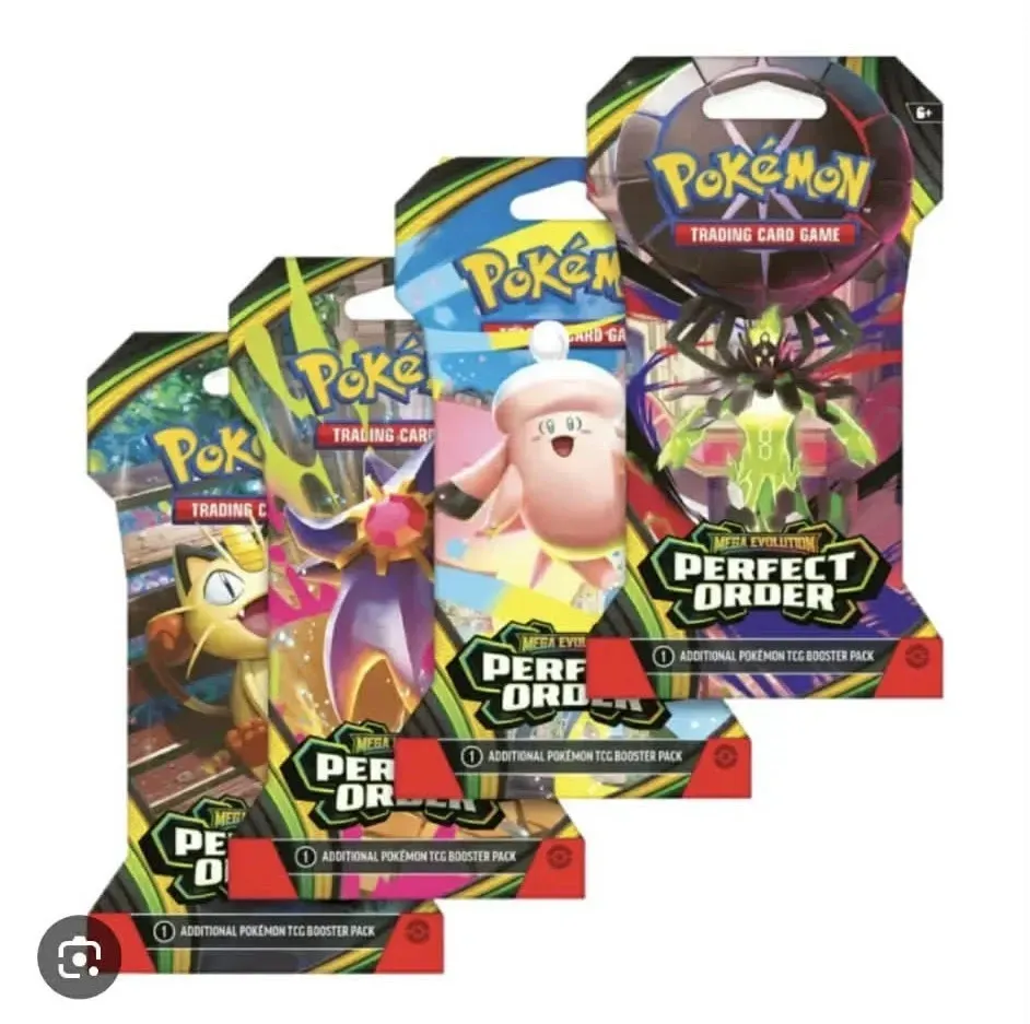 Perfect Order Sleeved Booster pack x4 Full Art Set