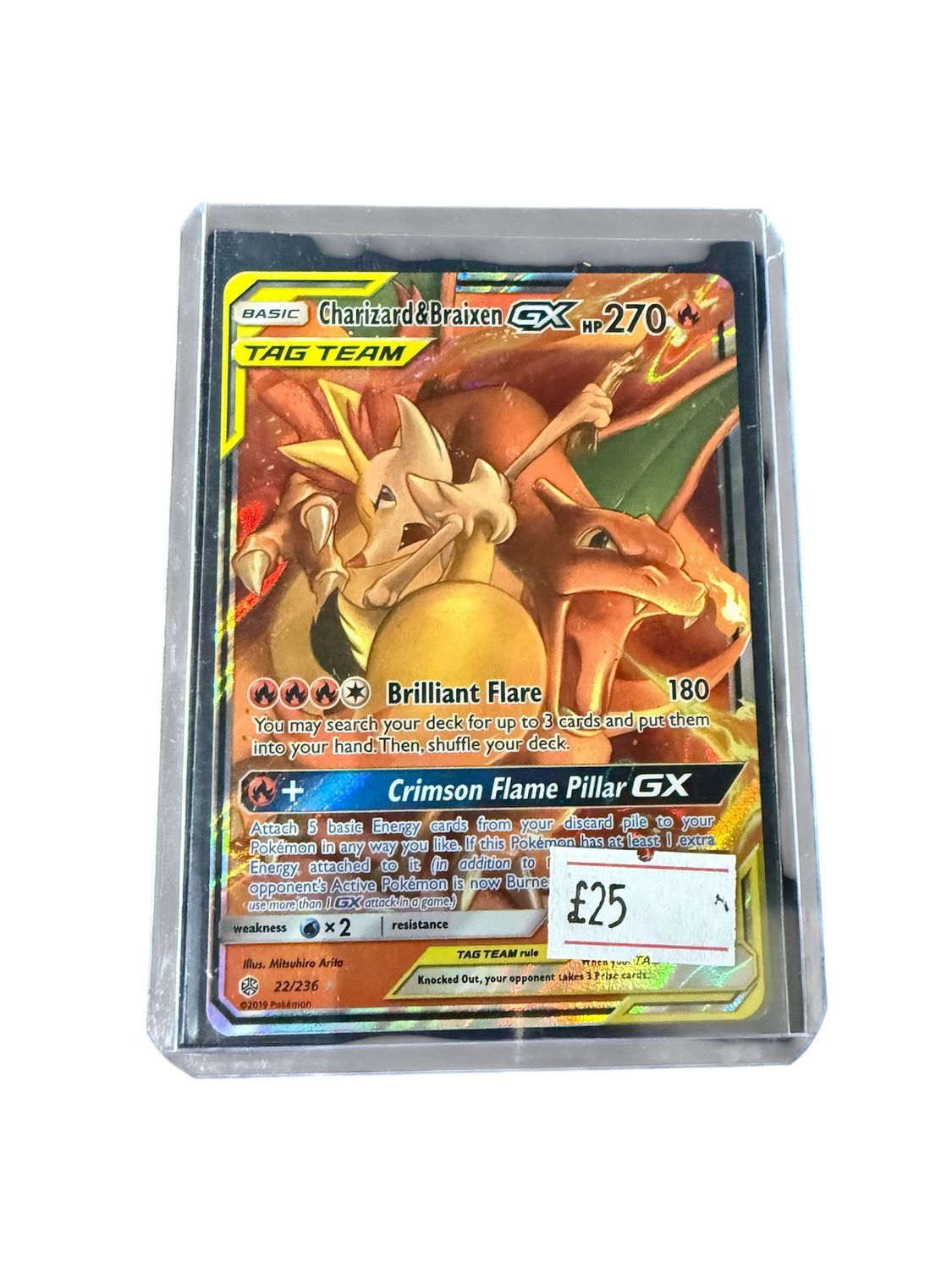 Charizard and Blaixen GX