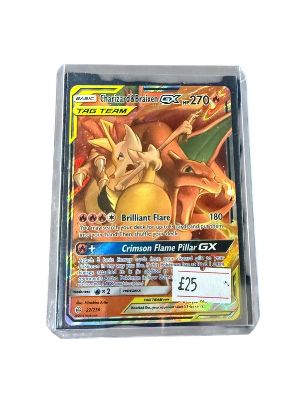 Charizard and Blaixen GX Charizard and Blaixen GX