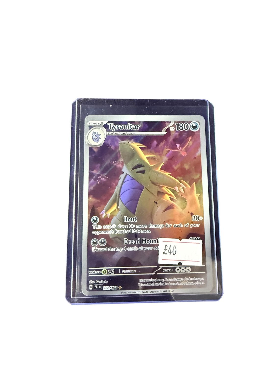 Tyranitar 222/193 Tyranitar 222/193