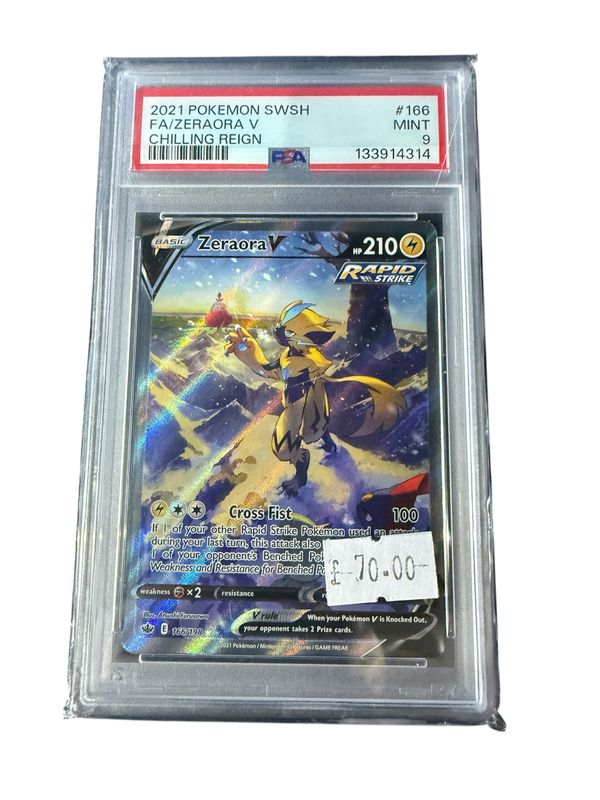 Zeraora V PSA 9 Zeraora V PSA 9
