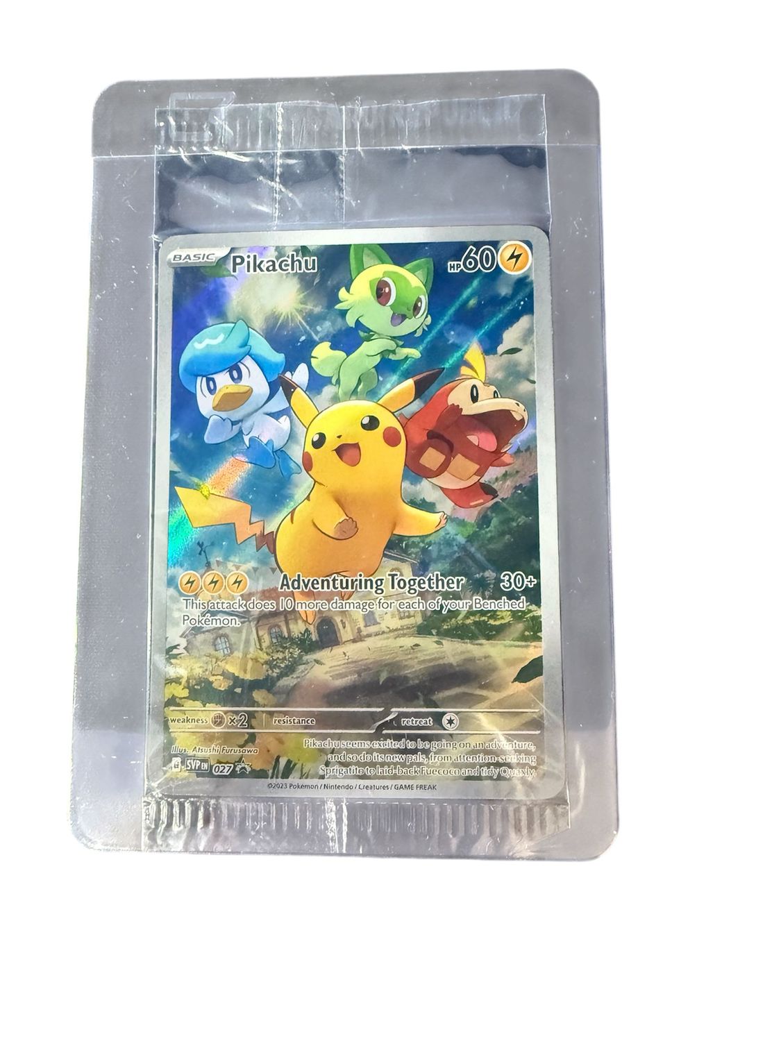 Pikachu 027 Promo Pikachu 027 Promo