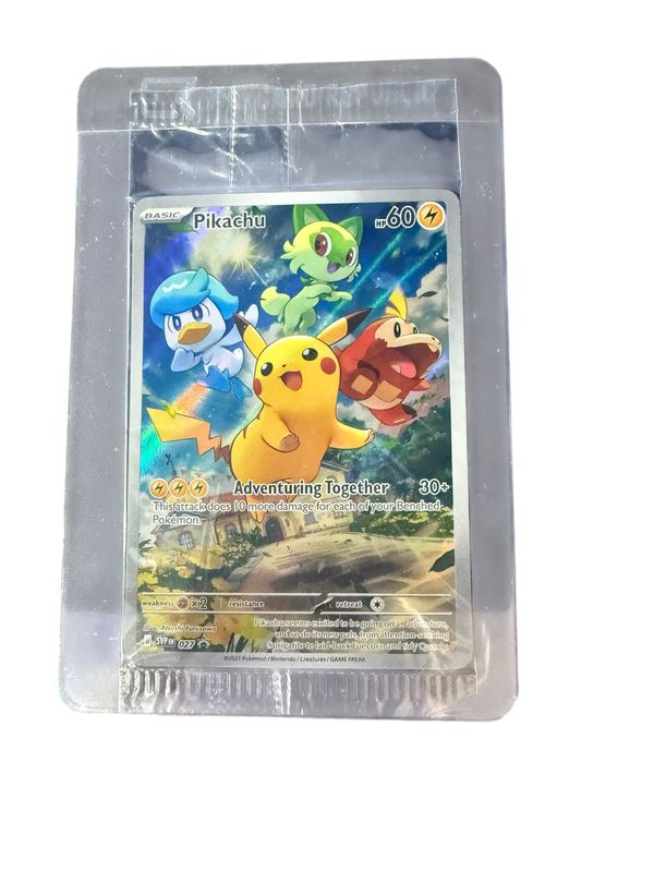 Pikachu 027 Promo Pikachu 027 Promo