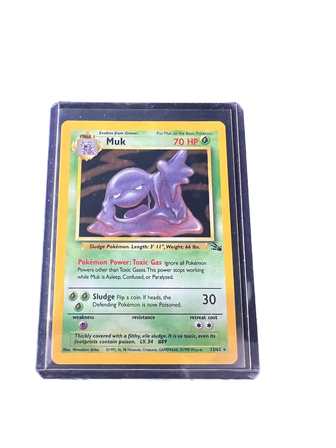 Muk Fossil 13/62 holo Muk Fossil 13/62 holo