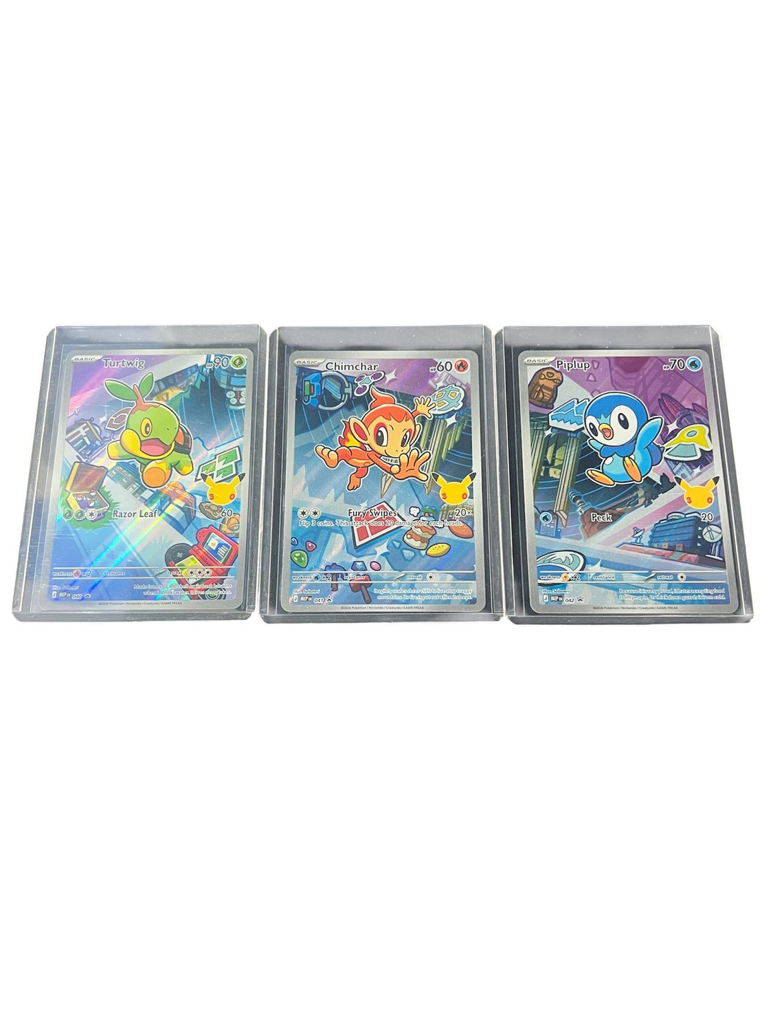 First Partners set Piplup, Chimchar, Turtwig First Partners set Piplup, Chimchar, Turtwig