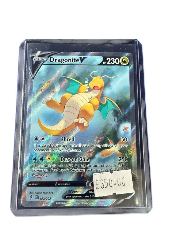 Dragonite V 192/203 Dragonite V 192/203