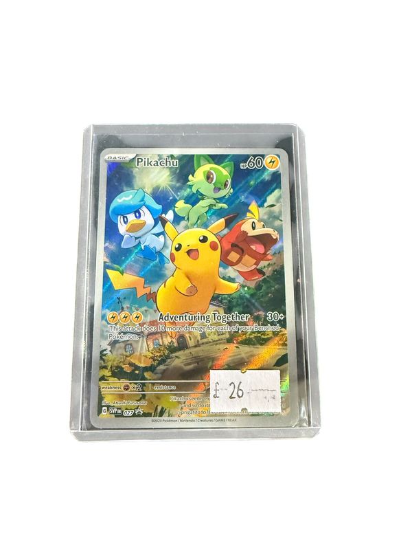 Pikachu 027 promo Pikachu 027 promo