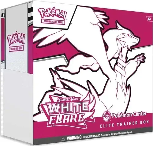 White Flare pokemon centre etb (free 8mm acrylic case) White Flare pokemon centre etb (free 8mm acrylic case)