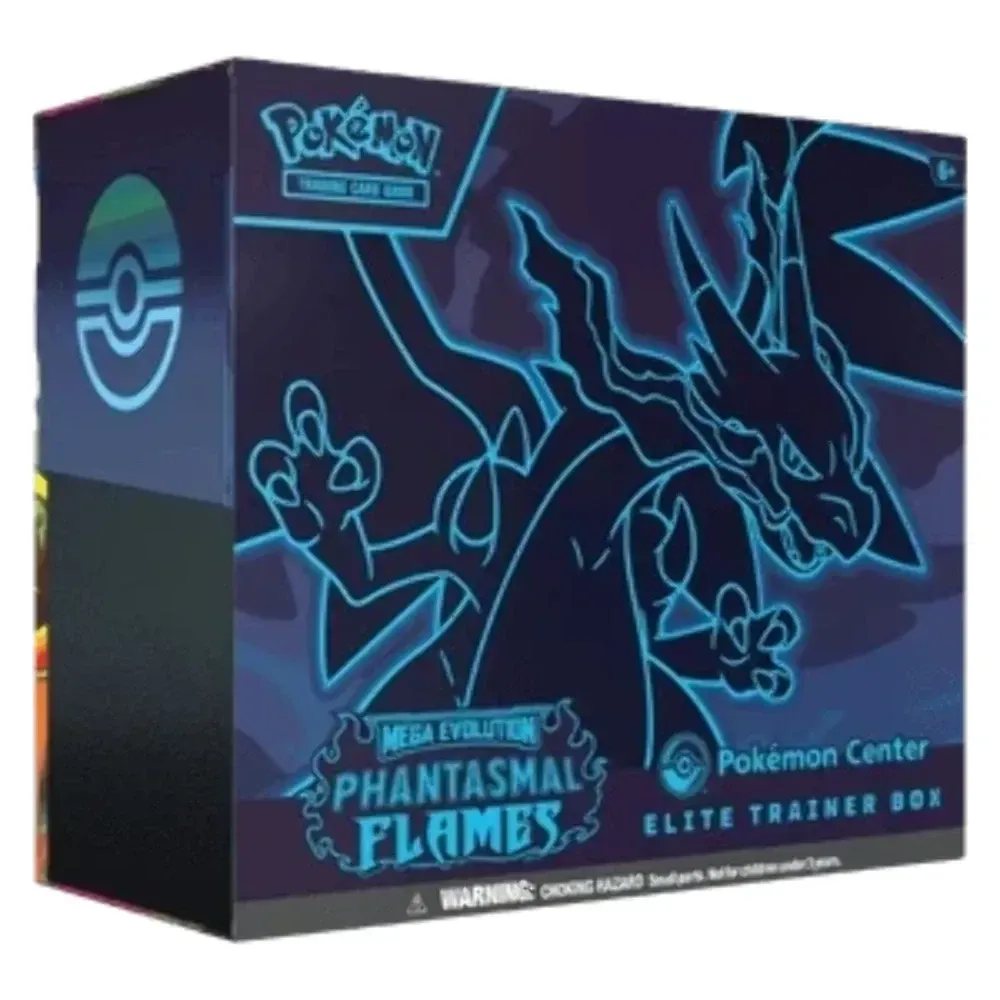 Phantasmal flames pokemon centre etb (free 8mm acrylic case)