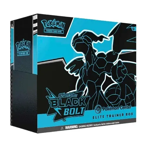Black bolt pokemon centre etb (free 8mm acrylic case)