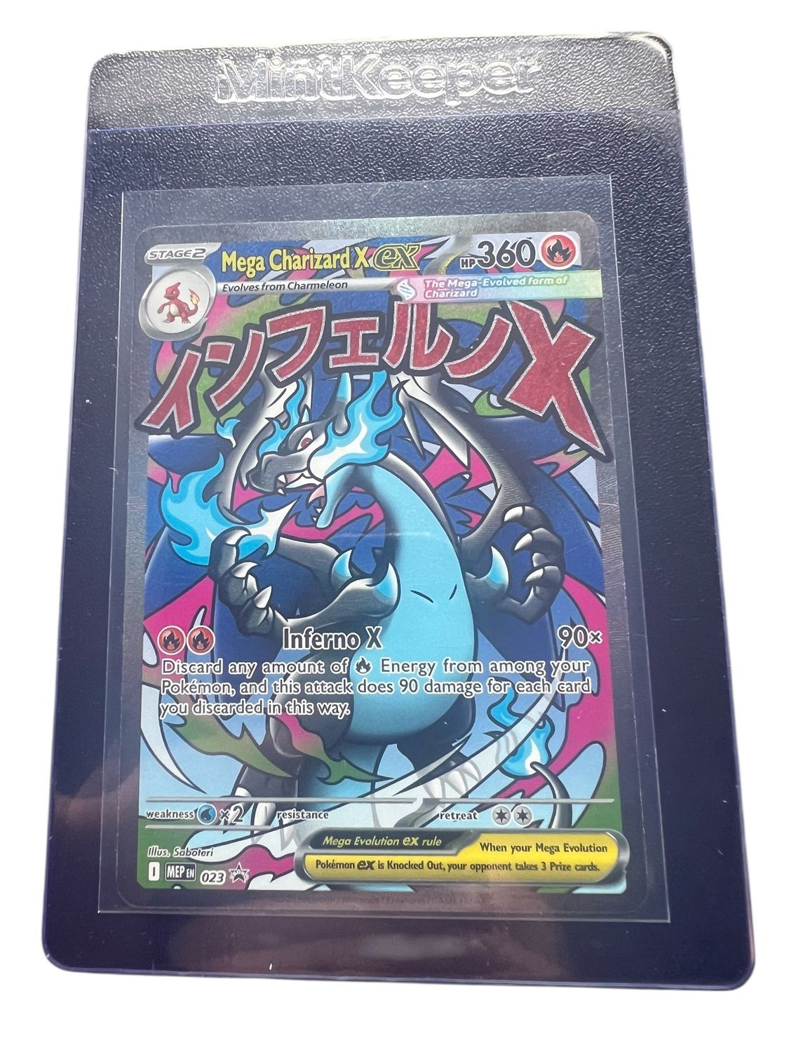 Mega Charizard X EX 023 promo