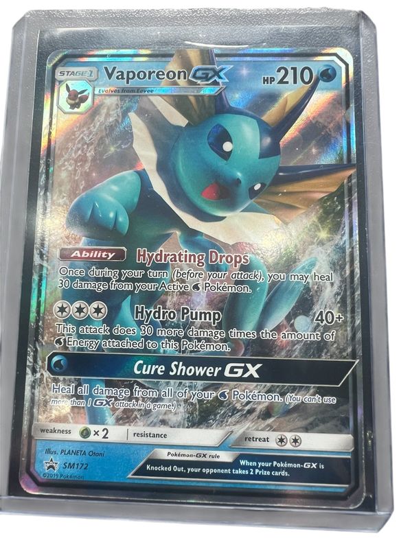 Vaporeon GX SM172 Vaporeon GX SM172